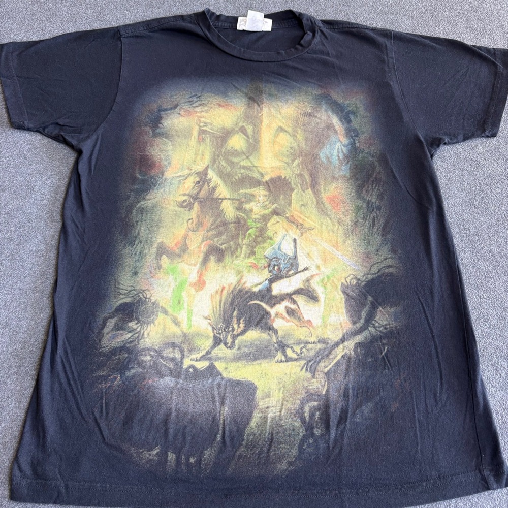 Changes Legend of Zelda Twilight Princess Graphic T-Shirt Mens Large Fits Small